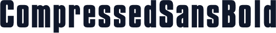 CompressedSansBold