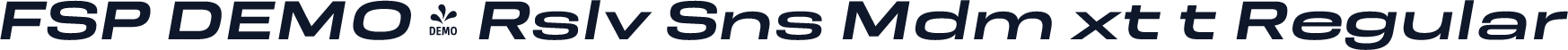 FSP DEMO - Rslv Sns Mdm xt t Regular