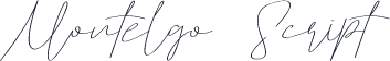 Montelgo Script
