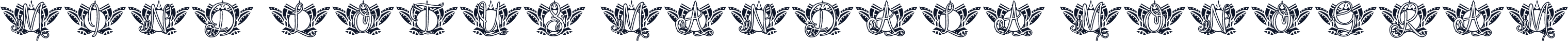 Mind Lotus Mandala Monogram