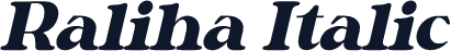Raliha Italic