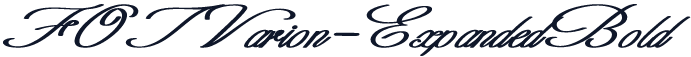 FOTVarion-ExpandedBold