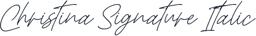 Christina Signature Italic
