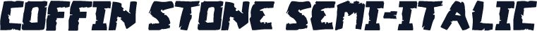 Coffin Stone Semi-Italic