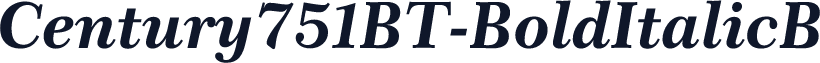 Century751BT-BoldItalicB