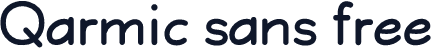 Qarmic sans free