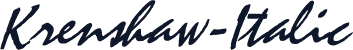 Krenshaw-Italic