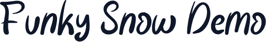 Funky Snow Demo