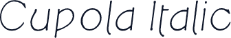 Cupola Italic