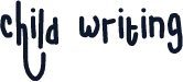 child writing
