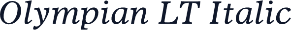 Olympian LT Italic