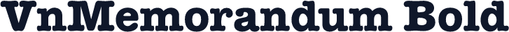 VnMemorandum Bold