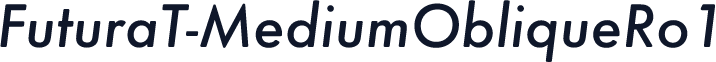 FuturaT-MediumObliqueRo1