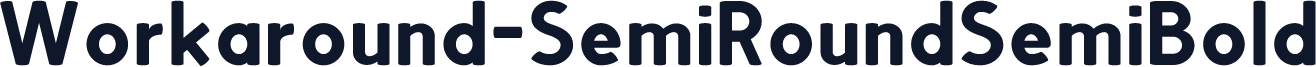 Workaround-SemiRoundSemiBold