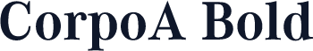 CorpoA Bold