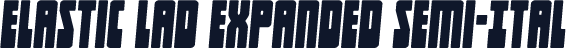 Elastic Lad Expanded Semi-Ital