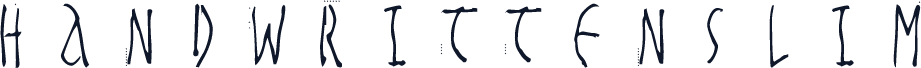 HandwrittenSlim