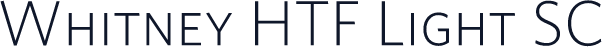 Whitney HTF Light SC