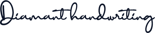 Diamant handwriting