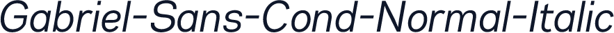 Gabriel-Sans-Cond-Normal-Italic