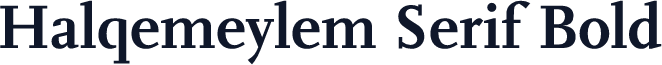 Halqemeylem Serif Bold