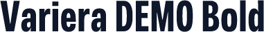 Variera DEMO Bold