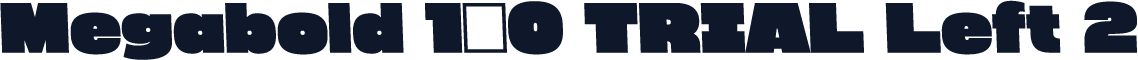 Megabold 1.0 TRIAL Left 2