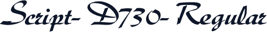 Script-D730-Regular