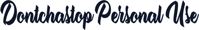 Dontchastop Personal Use