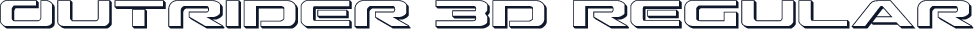 Outrider 3D Regular