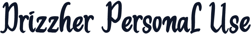 Drizzher Personal Use