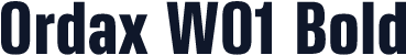Ordax W01 Bold