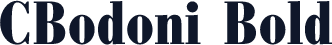 CBodoni Bold