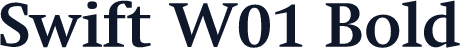 Swift W01 Bold