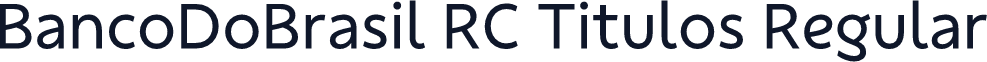 BancoDoBrasil RC Titulos Regular