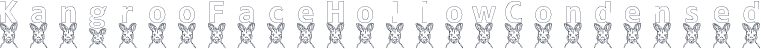 KangrooFaceHollowCondensed