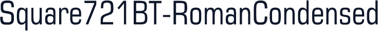 Square721BT-RomanCondensed
