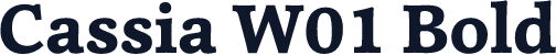 Cassia W01 Bold