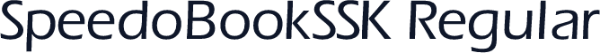 SpeedoBookSSK Regular
