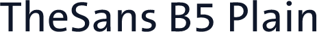 TheSans B5 Plain