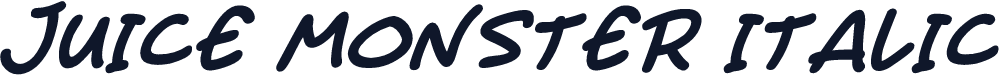 Juice Monster Italic