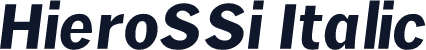 HieroSSi Italic