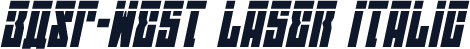 EAST-west Laser Italic