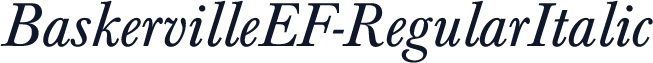 BaskervilleEF-RegularItalic