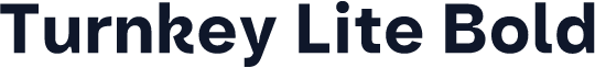 Turnkey Lite Bold