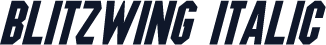 Blitzwing Italic