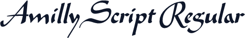 Amilly Script Regular