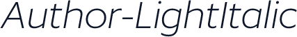 Author-LightItalic