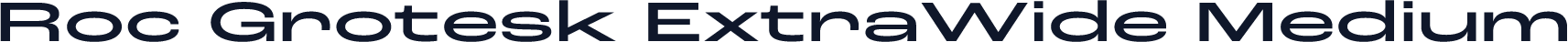 Roc Grotesk ExtraWide Medium