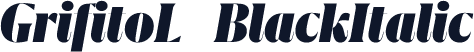 GrifitoL-BlackItalic